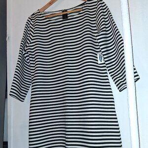 striped dress NWT